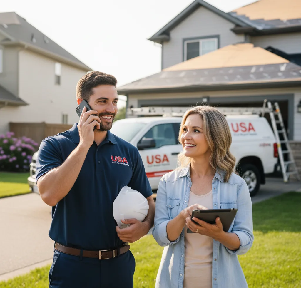 USA Roof Repair Experts customer support in Lagrange